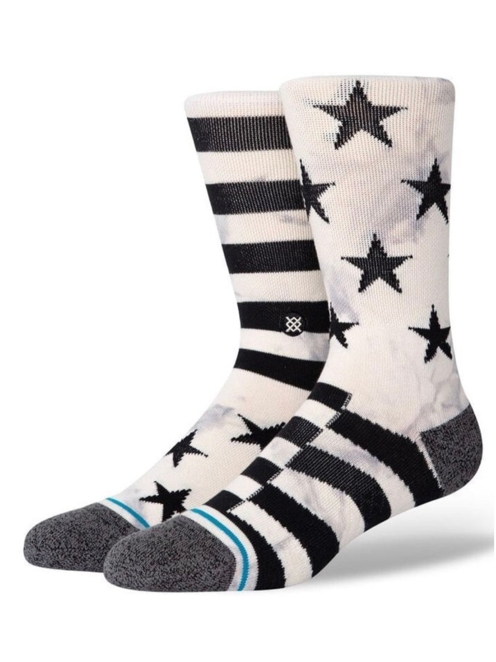 $13❤️‍🔥 Stance HEWES Stars Crew Socks Mens LARGE L NEW